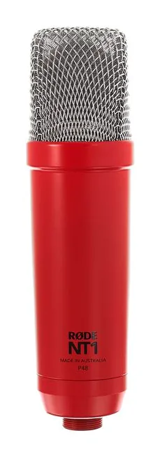 Rode NT1 Signature Red, XLR-kontakten i botten