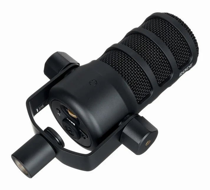 Rode PodMic USB, XLR-kontakten i botten