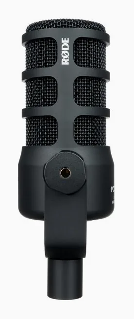 Rode PodMic USB - PSA-1+ Bundle, mikrofonkorgen på nära håll