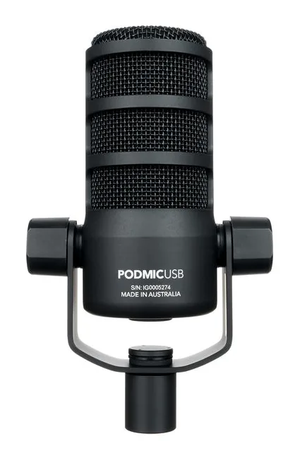 Rode PodMic USB - PSA-1+ Bundle, loggan och ytan