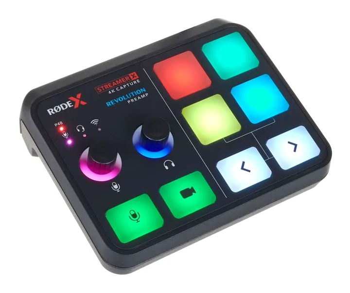 Rode Streamer X, höljet sett från sidan