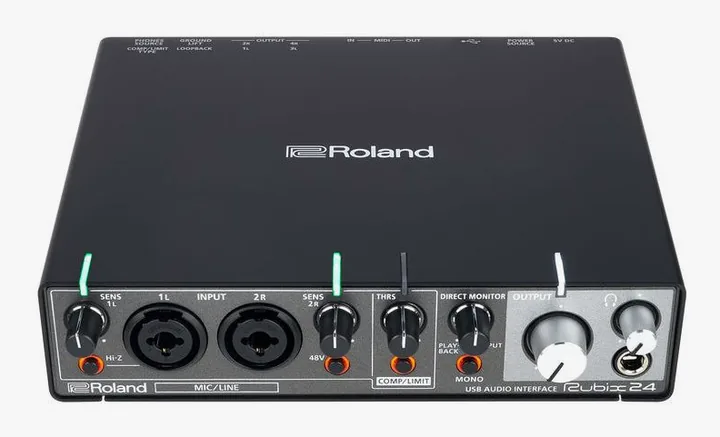Roland Rubix24, höljet sett från sidan