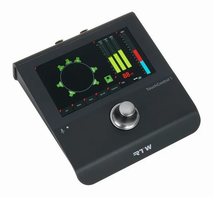 RTW TouchControl 5 Control & Meter, baksidan med anslutningarna