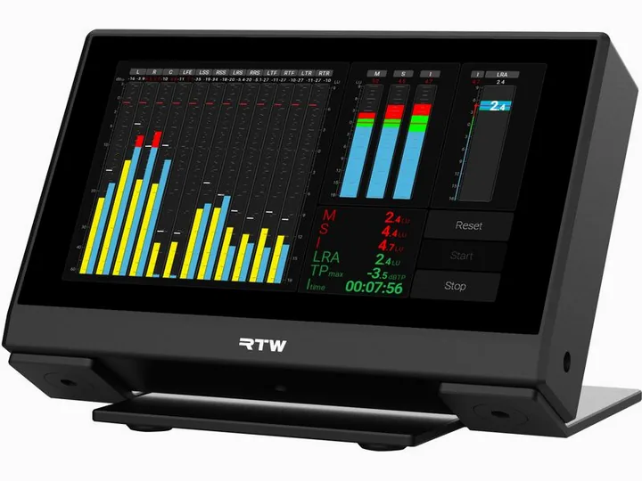 RTW TouchMonitor 5 Ravenna, kabinettet sett från sidan