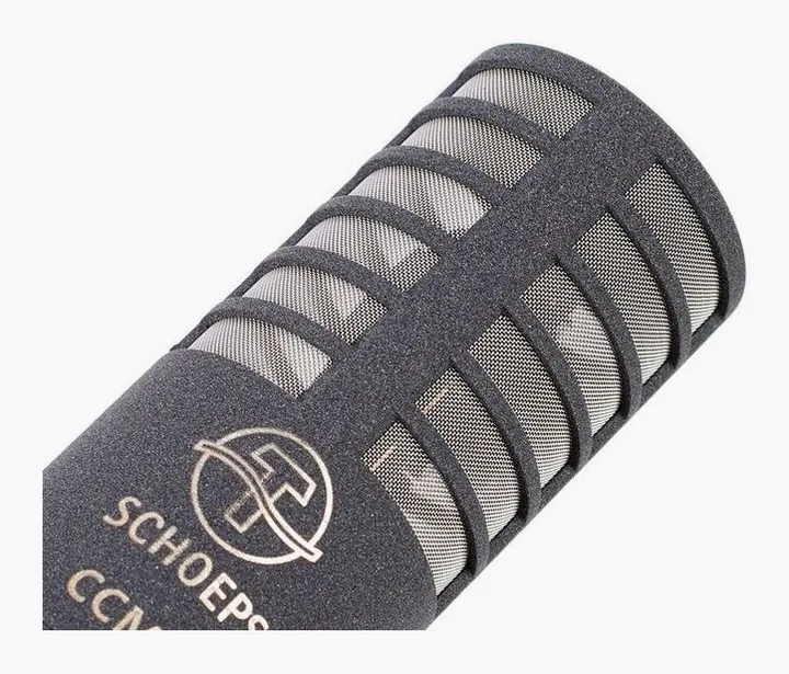 Schoeps CCM 8 L, mikrofonkorgen på nära håll