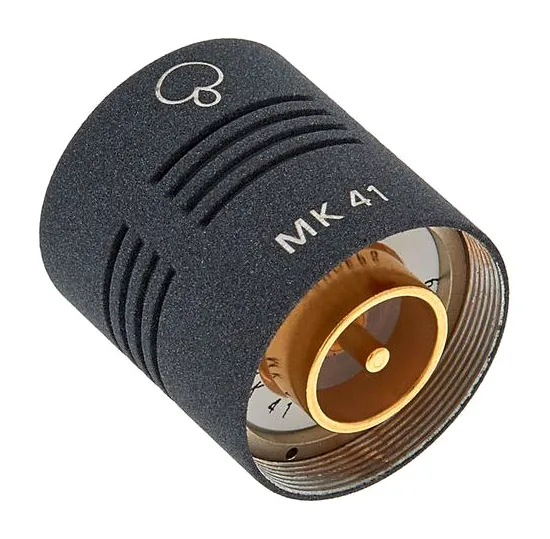 Schoeps MK 41 Super Cardioid, hållaren och fästet