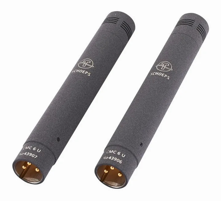 Schoeps Stereo Set CMC 6 + MK 4, loggan och ytan