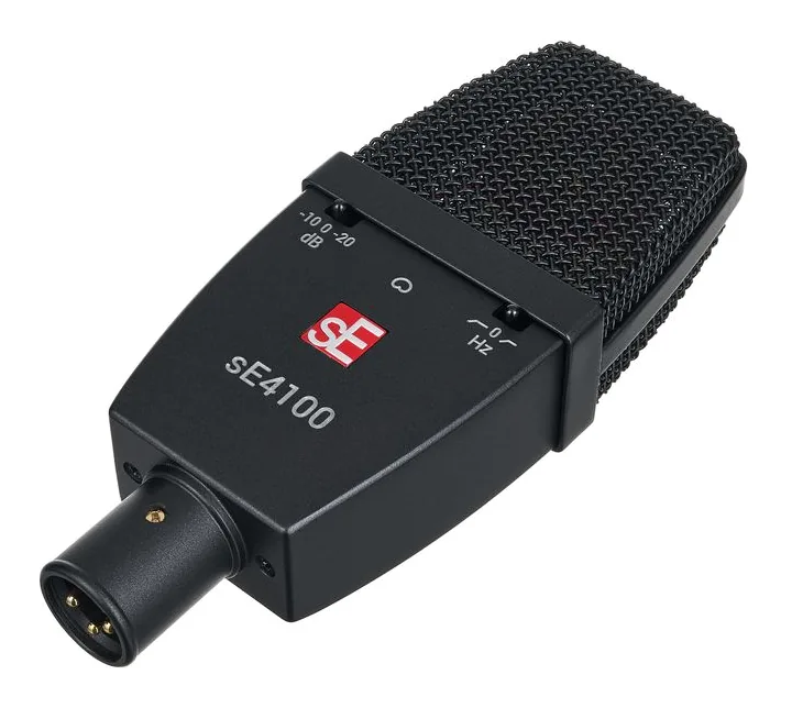 SE Electronics sE4100, hållaren och fästet