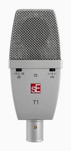 SE Electronics T1, loggan och ytan