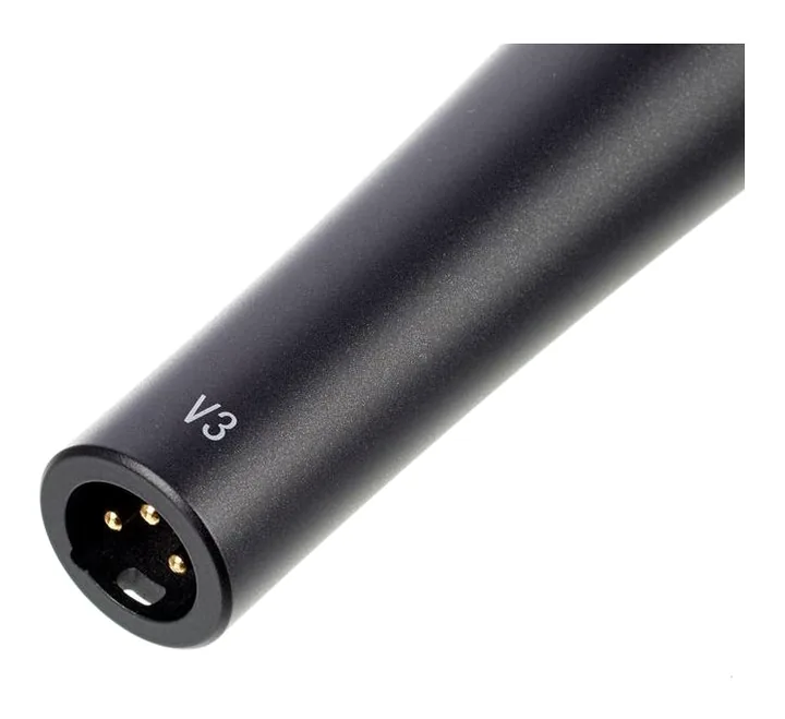 SE Electronics V3, XLR-kontakten i botten