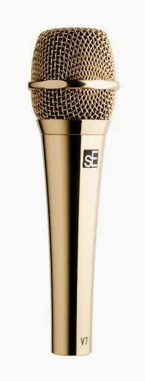 SE Electronics V7 Gold, XLR-kontakten i botten