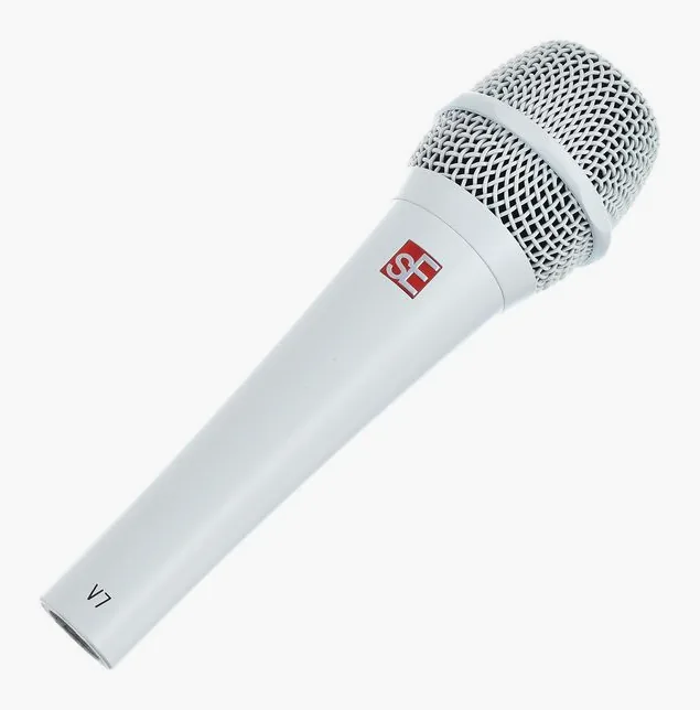 SE Electronics V7 White, loggan och ytan