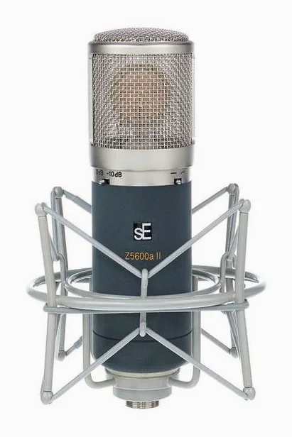 SE Electronics Z 5600A MK II Bundle, mikrofonkorgen på nära håll