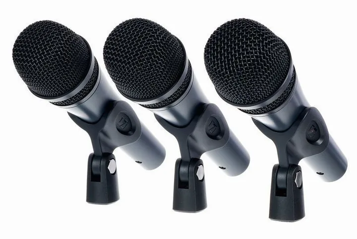 Sennheiser E835-S 3Pack Bundle, hållaren och fästet