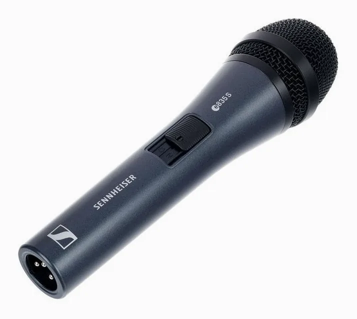 Sennheiser E835-S 3Pack, hållaren och fästet