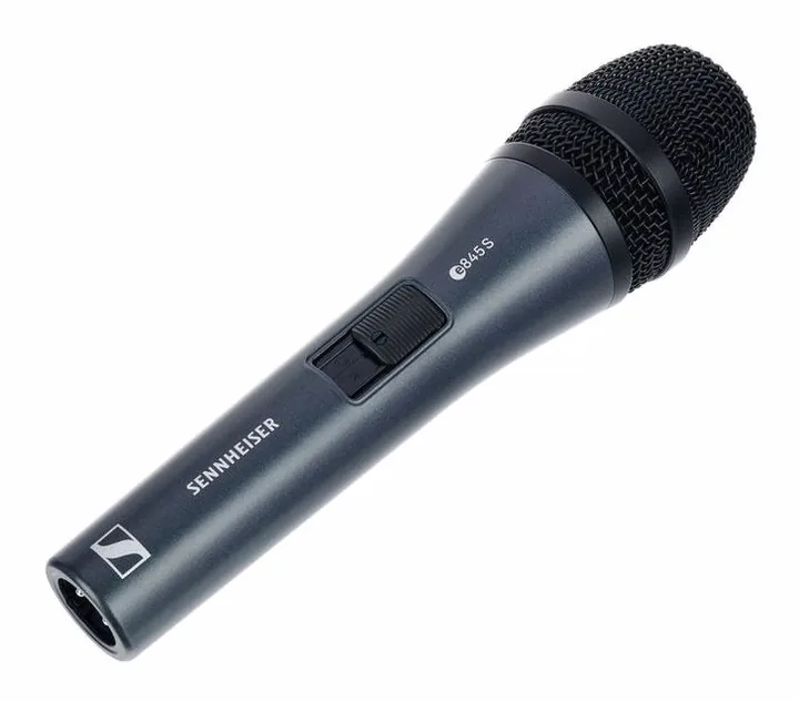 Sennheiser E845-S Bundle, loggan och ytan