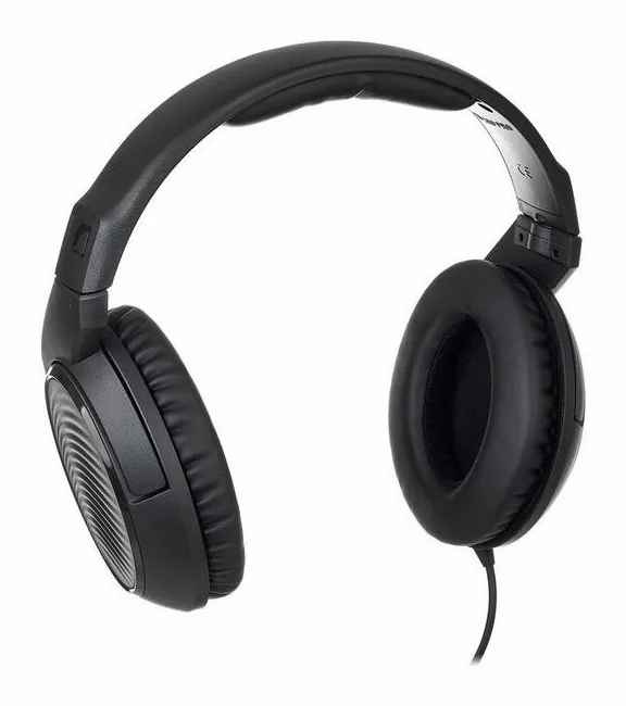 Sennheiser HD-200 Pro, bygeln sedd uppifrån