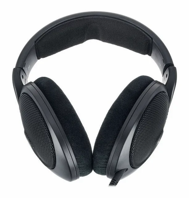 Sennheiser HD-400 Pro, öronkuddarna på nära håll