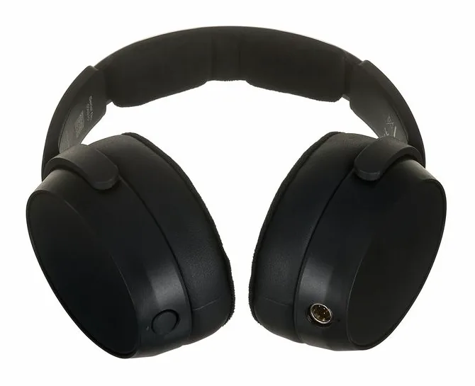 Sennheiser HD-480 PRO Plus, öronkuddarna på nära håll