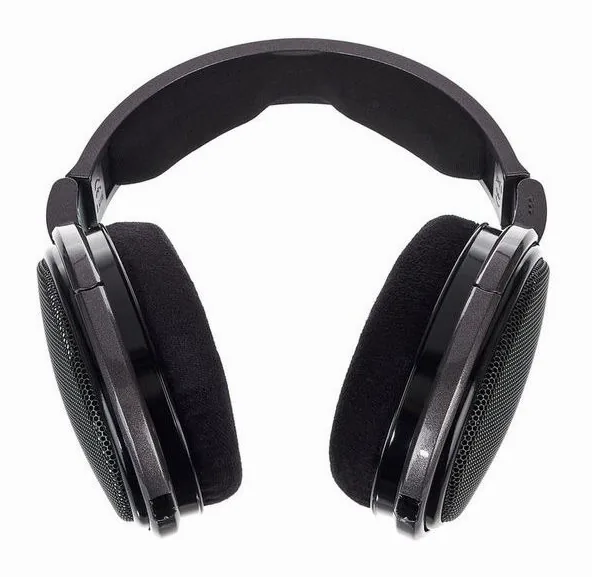 Sennheiser HD 650, hörkåpan på nära håll