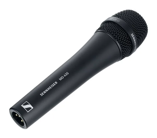 Sennheiser MD 435, XLR-kontakten i botten