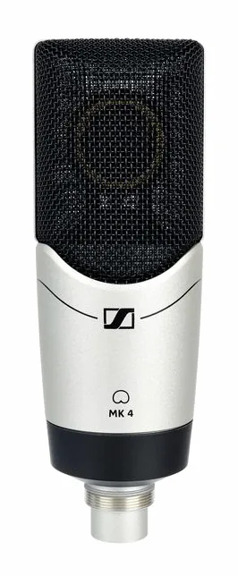 Sennheiser MK4 Recording Desk Bundle, mikrofonkorgen på nära håll