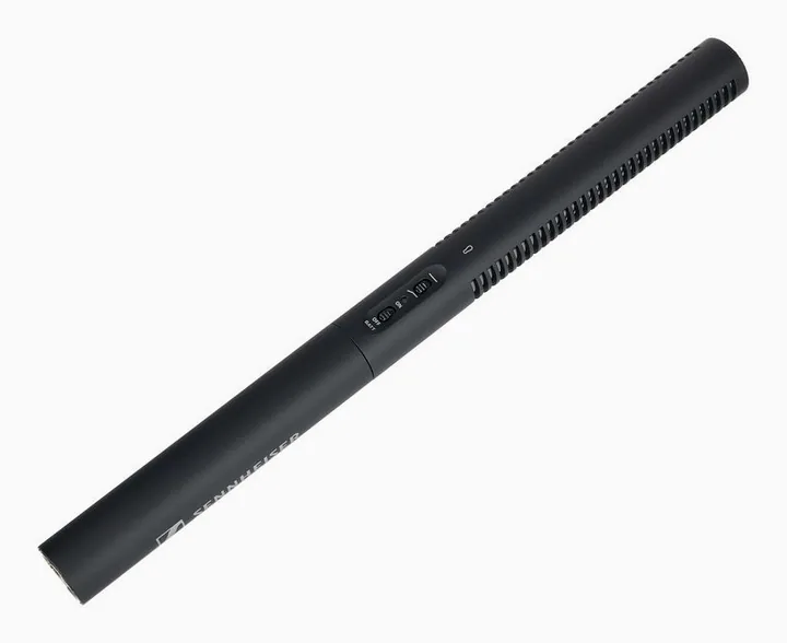 Sennheiser MKE 600 Bag Bundle, loggan och ytan