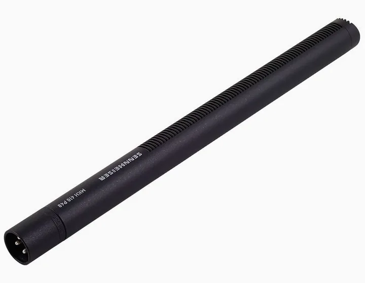 Sennheiser MKH 416 P48 DeadCat Bundle, gallret framifrån