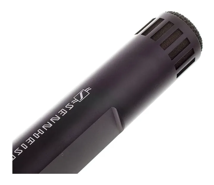Sennheiser MKH 50 P48, loggan och ytan