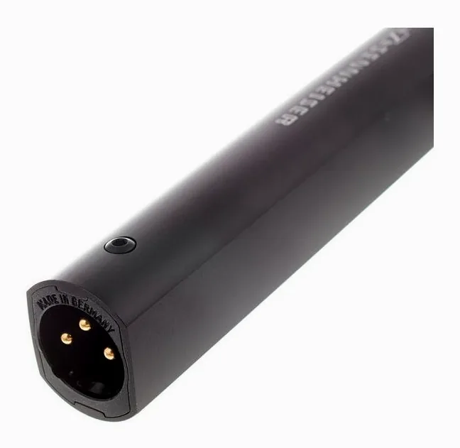 Sennheiser MKH 50 P48, loggan och ytan