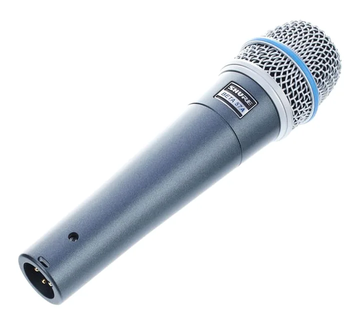 Shure Beta 57 Set I, huset sett från sidan