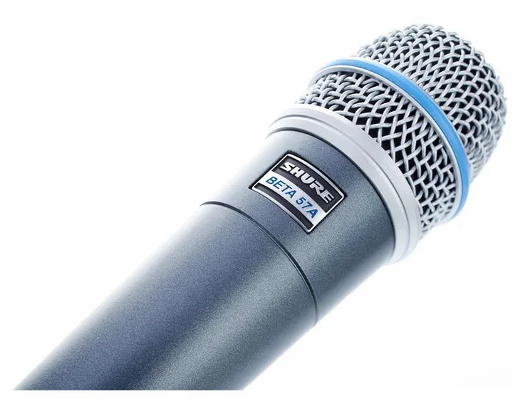 Shure Beta 57 Set I, huset sett från sidan