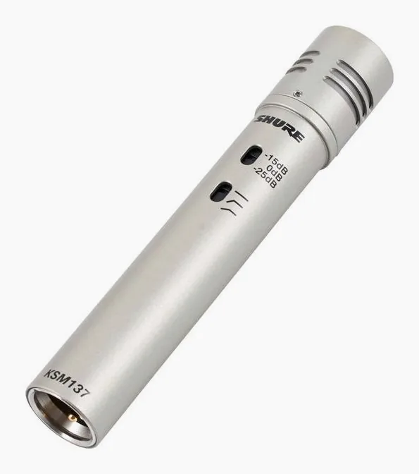 Shure KSM 137 SL, huset sett från sidan