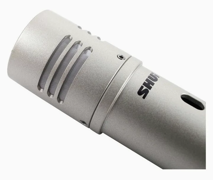 Shure KSM 137 SL, XLR-kontakten i botten