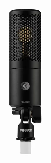 Shure KSM32C HM, XLR-kontakten i botten