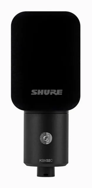 Shure KSM32C HM, hållaren och fästet