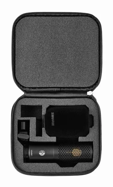 Shure KSM32C HM, loggan och ytan