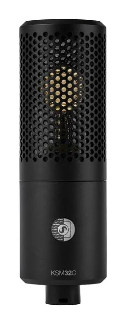 Shure KSM32C SM, loggan och ytan