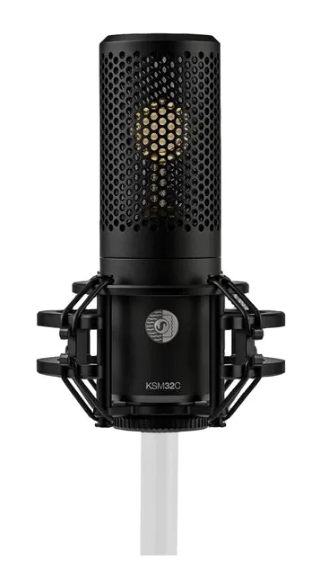 Shure KSM32C SM, hållaren och fästet
