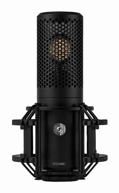 Shure KSM40C, loggan och ytan