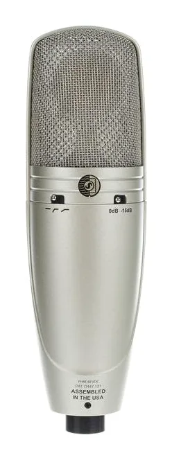 Shure KSM44A, huset sett från sidan