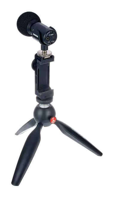 Shure Motiv MV88+ Video Kit, hållaren och fästet
