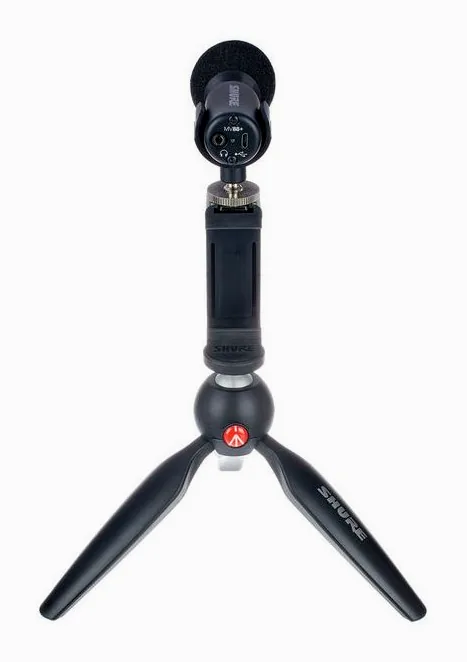 Shure Motiv MV88+ Video Kit, hållaren och fästet