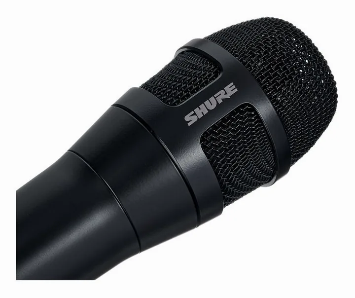 Shure Nexadyne 8/S, mikrofonkorgen på nära håll