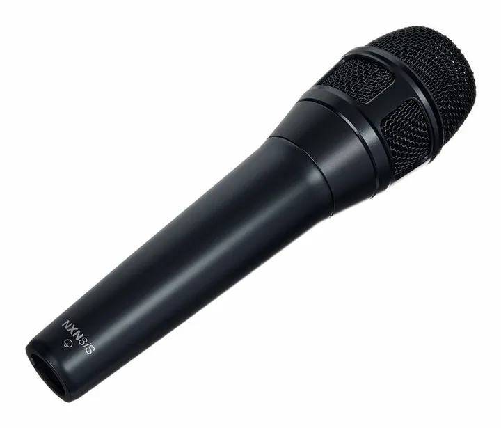 Shure Nexadyne 8/S Stand Bundle, mikrofonkorgen på nära håll