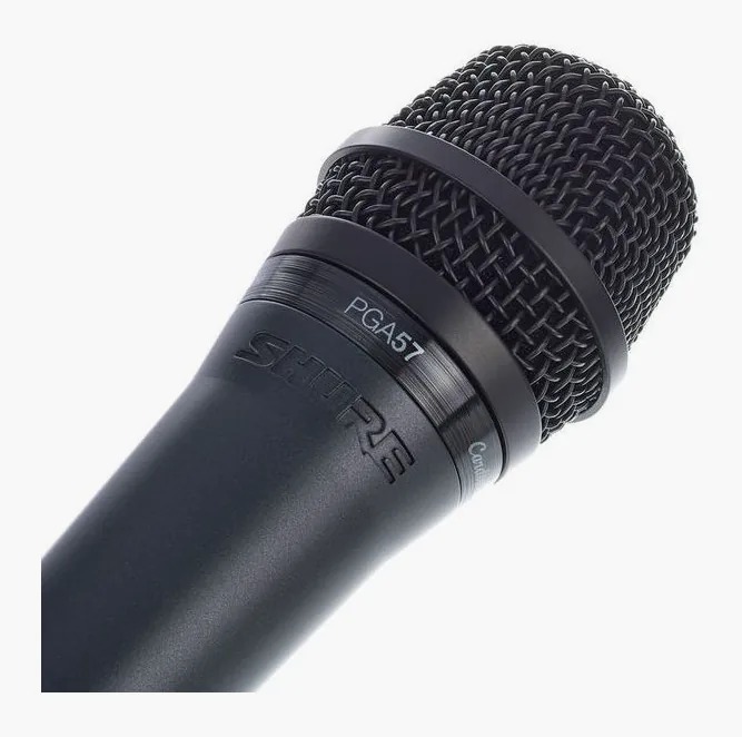 Shure PGA Drumkit 7, mikrofonkorgen på nära håll