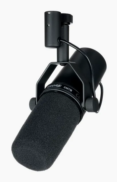 Shure SM 7 B EVA Case Bundle, hållaren och fästet