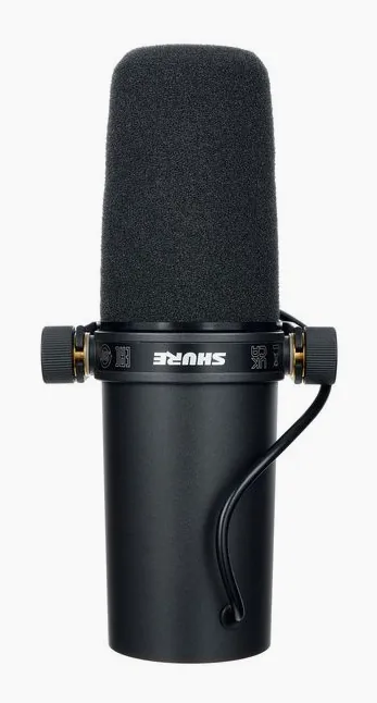 Shure SM 7 B EVA Case Bundle, XLR-kontakten i botten
