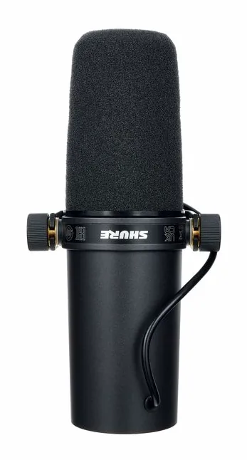 Shure SM 7 B Podcast Bundle, XLR-kontakten i botten
