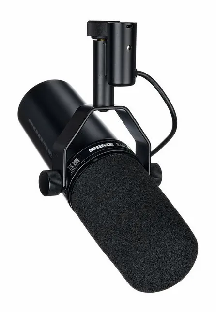 Shure SM 7 dB Bundle, hållaren och fästet